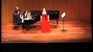 Youth, Day, Old Age, and Night - Rorem - Pamela Andrews Master's Recital (ANU, November 2010)