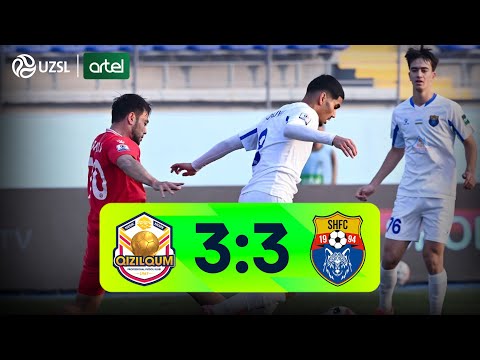 Superliga 30-tur. Qizilqum - Sho‘rtan bahsida kiritilgan gollar va xavfli vaziyatlar (Highlights)