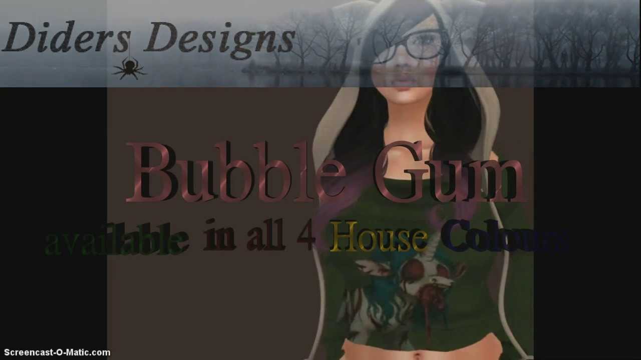 Diders Designs Bubble Gum in Second Life