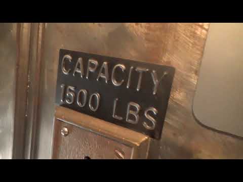 The Amazing 1919 Otis Traction Elevators In Ravenswood, Chicago Part 1/2: The Passenger Elevator