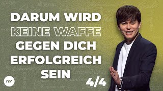 Darum wird keine Waffe gegen dich erfolgreich sein 4/4 I Joseph Prince I New Creation TV Deutsch