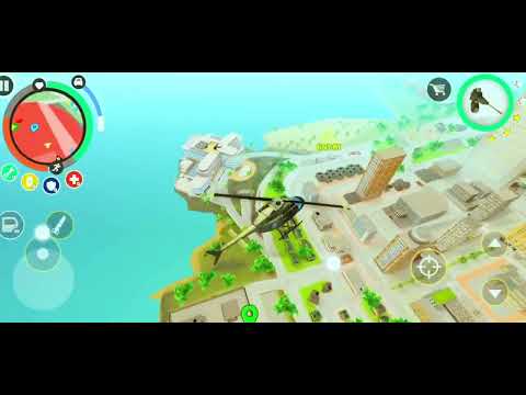 Helicopter crash😱|Rope hero vice town|💀