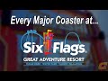 Every Coaster At Six Flags Great Adventure 4K POVs Six Flags Great Adventure Jackson NJ