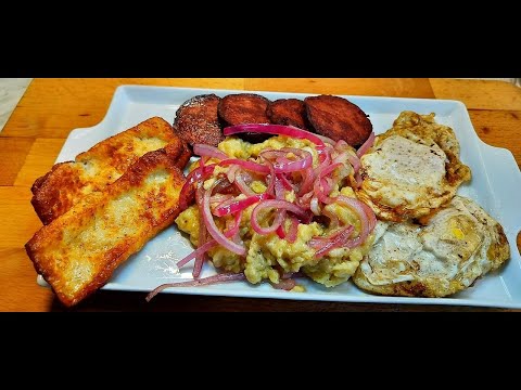 Tres Golpes / Typical Dominican Breakfast #tresgolpes #dominicanbreakfast