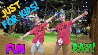 Taking A Vacation From Our Vacation! Family Road Trip Vlog 6 (FUNhouse Family)