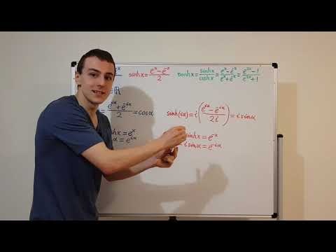 Hyperbolic Functions and Trigonometric Functions are Linked by Complex Numbers (Euler's formula)