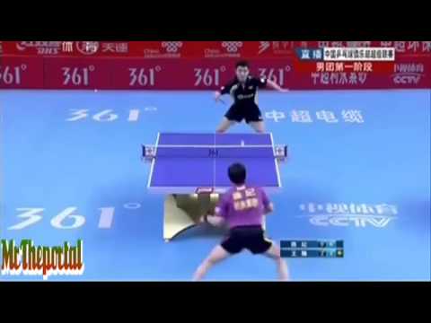 Chinese Table Tennis Super League   Chen Qi Vs Wang Hao