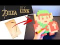 Cardboard 8 Bit Link From The Legend Of Zelda