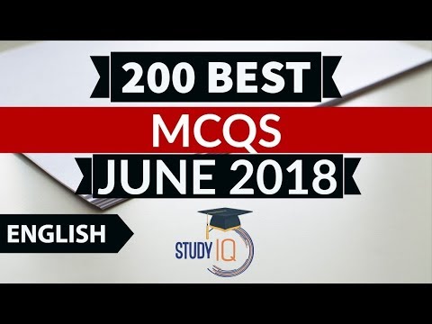 200 Best current affairs JUNE 2018 in ENGLISH Set 2  - IBPS PO/SSC CGL/UPSC/KVS/IAS/RBI Grade B 2018