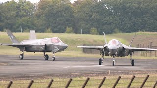 岩国基地アメリカ海兵隊VMFA-242所属のF-35Bライトニング戦闘機4機が横田基地へ離着陸 F35Lightning IWAKUNI YOKOTA MARINES
