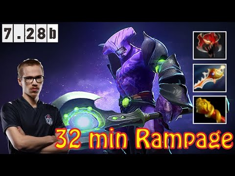 Faceless Void  Item Build 32mnt RAMPAGE - Dota 2