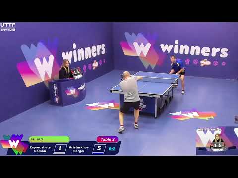 WINners CUP table 2  22.11 Zaporozhets Roman - Aristarkhov Sergei 16:30