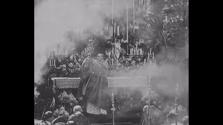 Luxembourg 1911 Octave Final Procession.