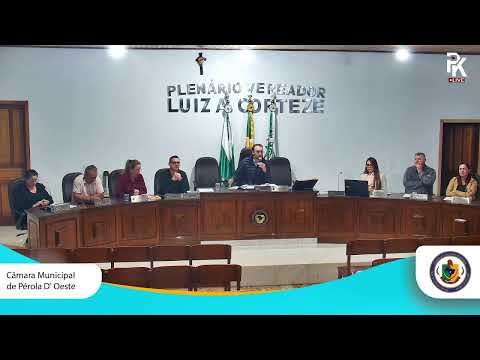 15ª Sessão Ordinária da Câmara Municipal de Vereadores de Pérola D'Oeste PR, 08-06-2026.