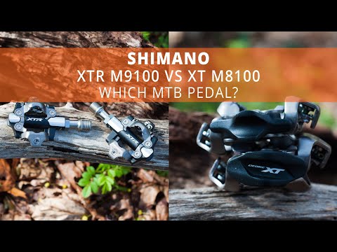 Shimano XTR M9100 vs XT M8100 - Which MTB Pedal?
