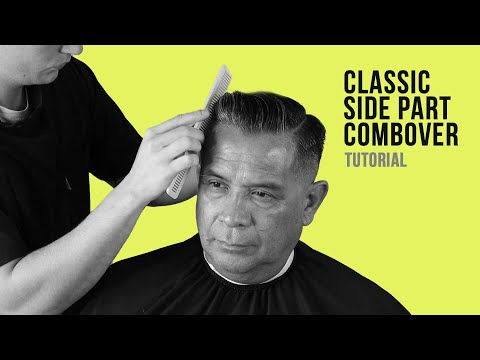 Classic Side Part Combover w/Fade - Haircut Tutorial