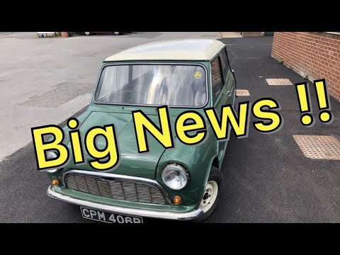 1964 Mk1 Mini Restoration S2 Ep272 - Big News