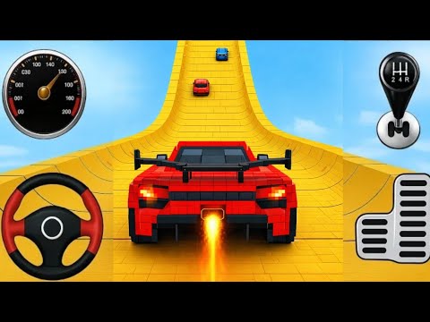 GT Mega Ramp Car Stunts 🚀 | Impossible Tracks Extreme Racing | Ultimate GT Stunt Gameplay