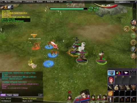 Atlantica Gamplay Battle