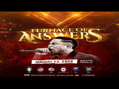 FURNACE OF ANSWERS [DAY 5] || NSPPD || 23RD JANUARY 2026