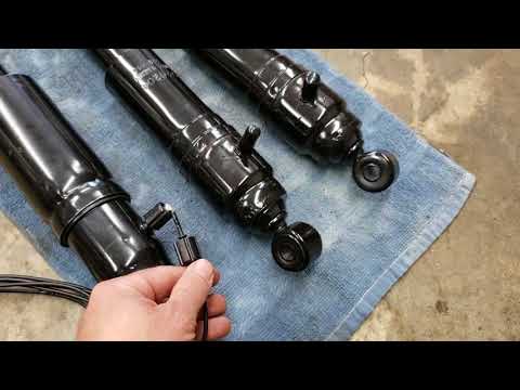 vw bug air shocks - front air ride part two monroe ma803 vs gabriel hijacker 49307