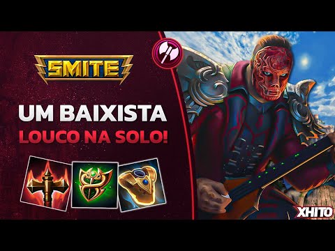 O poder do BAIXISTA na SOLO! CHAAC SOLO - ⚡ Smite BR Conquista