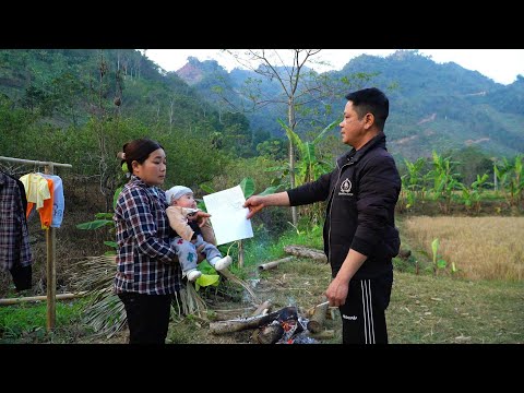 Tử Vân's cruel husband forced her to sign the divorce papers.