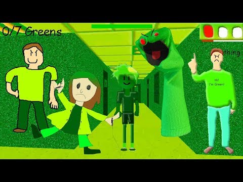 GreenMan's Basics Into the GreenHouse - Baldi's Basics V1.4.3 Mod