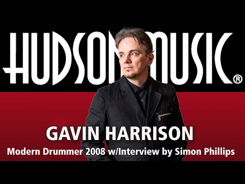 Gavin Harrison @ Modern Drummer 2008 w/Interview by Simon Phillips
