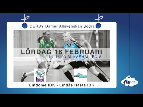 Damer Allsvenskan Södra: Lindome IBK - Lindås Rasta IBK