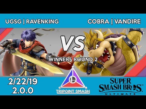 Tripoint Smash 49 - Winners Round 2 - UGSG | Ravenking (Ike) Vs. COBRA | Vandire (Bowser)