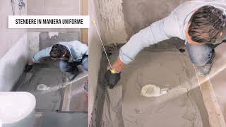 Come montare piatto doccia filo pavimento e box doccia Integrato Silverplat