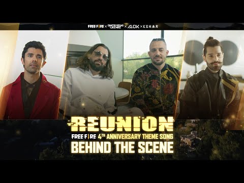 Alok, Dimitri Vegas & Like Mike, KSHMR - Reunion (#FreeFire4nniversary Theme Song) | BTS