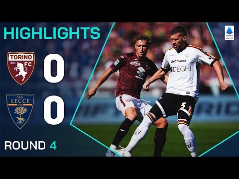 TORINO-LECCE 0-0 | HIGHLIGHTS | 4ª GIORNATA | SERIE A ENILIVE 2024/25
