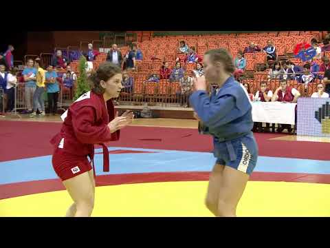World Youth and Junior Sambo Championships - 2017 - MAMULADZE Kristine (GEO)-ZIEVYTE Sandra (LTU)