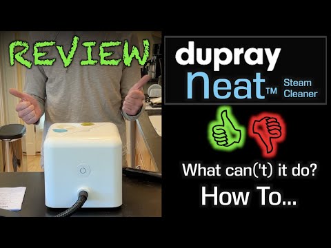 DUPRAY Neat Steam Cleaner REVIEW - Watch It Clean + How To Use (THE TRUTH!)