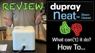 DUPRAY Neat Steam Cleaner REVIEW – Schau mir beim Reinigen zu und wie man ihn benutzt.