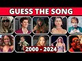 Guess the Pop Song 2000-2024 | Music Quiz Challenge