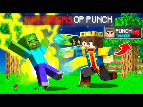 Minecraft Youtuber Turns OP Punch Crazy!