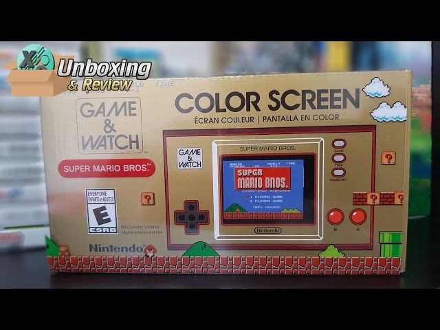 Vídeo relacionado con Aenllosi Estuche Rígido para Nintendo Game & Watch Edición Super Mario