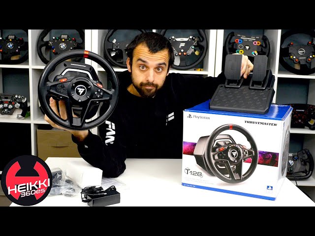 Vídeo relacionado con Thrustmaster T128 SimTask Pack - Volante Force Feedback con Steering Kit para Simulación de Camiones y Granja, Ángulo de Volante Ajustable, Compatible con PS5, PS4 y PC