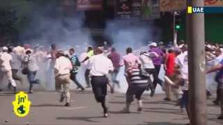 Arab states show support for Egyptian army crackdown against Muslim Brotherhood-led protests