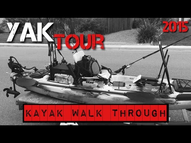 Fishing Kayak Gear Walk Through (2015)