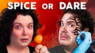 Embarrassing Dares Vs Extreme Spice Challenge!