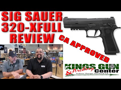 NEW CA SIG SAUER 320-XFULL 9MM REVIEW!