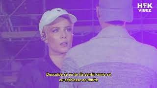 justin bieber feat. halsey  - the feeling [tradução/legendado] live