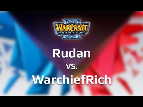 [WC3] WCA EU Pro Qualifier - Rudan vs. WarchiefRich (Groupstage live at gamescom)