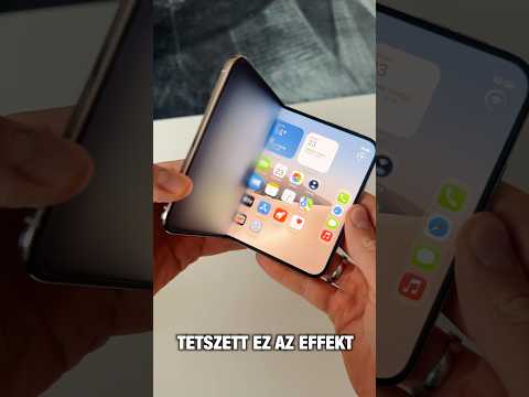 Elsők között kaptam meg az új kinyithatós iPhone Duo-t!📱🫢 #henrykettner #shorts