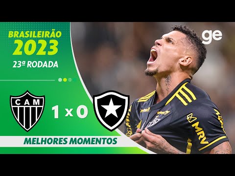 Gols e lances de Atlético Mineiro x Botafogo