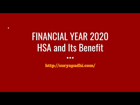 SURYA PADHI | FINANCE & TAX | HSA ACCOUNTS AND ITS' BENEFITS